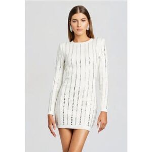 Retrofete Virgina Embelished Kinit Sweater Dress Size XS. Msrp $548